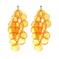 Translucent Sequin Cluster Earrings in Nineteen Colorful Designs view 5
