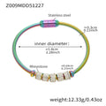 Magnetic and Hinged Bracelet Collection in Eight Metal Finishes view 12