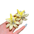 Fabric Flower And Starfish Duckbill Hair Clip Four Colors view 5
