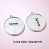 30mm Round Tray