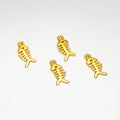 Fish Skeleton Metal Pendant Charm For Jewelry Making view 7