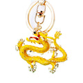 Mixed Jeweled Chinese Dragon Keychains in Thirty Eight Pictured Styles view 5