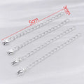 Eight Charm Metal Extension Chains in Three Finishes Jewelry Findings view 12