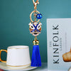 Royal-Blue Jeweled-Lion