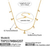 Gold Charm Necklace