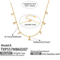 Star and Crystal Y Necklace Bracelet Collection in Gold or Silver view 7