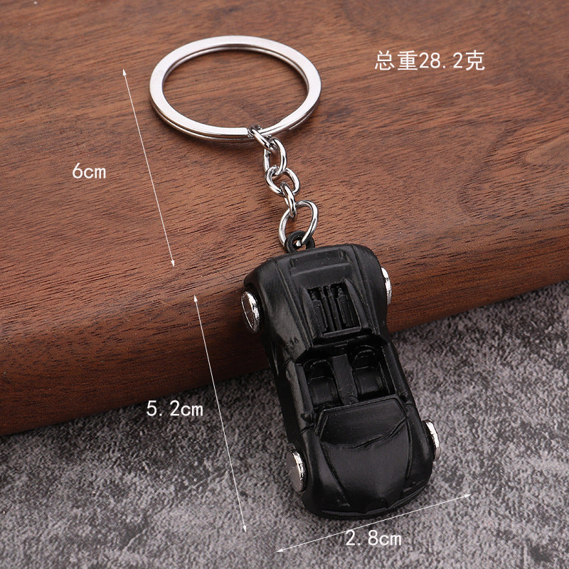Convertible Sports Car Zinc Alloy Keychain Gift Accessory