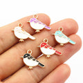 Colorful Bird Charms In 1 Style For Jewelry Making view 5