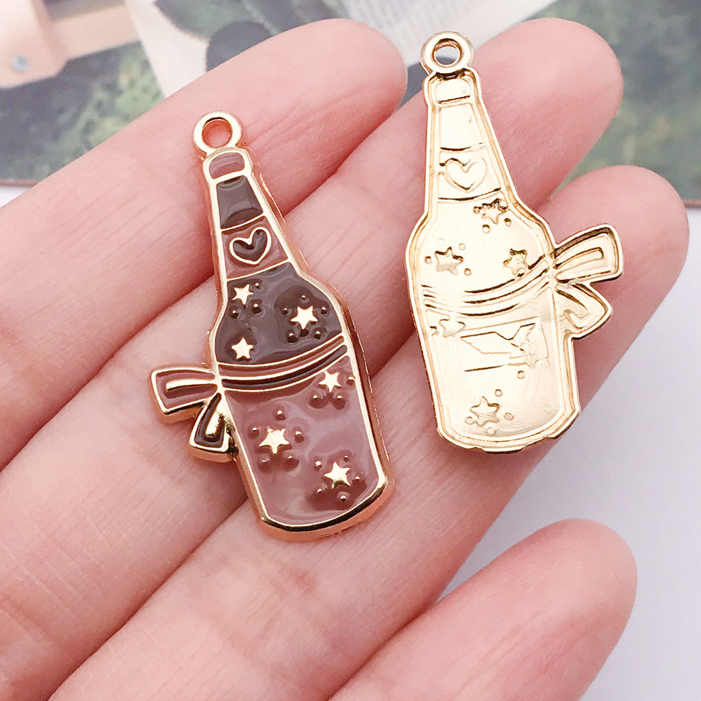 Zinc Alloy Western Cowboy Hat Skull Head Charm Pendant for DIY Necklace Earrings