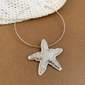 Textured Shell and Starfish Pendant Necklaces for Layered Everyday Styling view 9