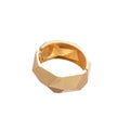 Metal Faceted Twist Oval Hinge Bangle Bracelets 5 Styles view 5