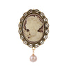 Gold Cameo Portrait