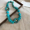 Teal Necklace