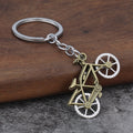Vintage Bicycle Zinc Alloy Keychain Mini Gift Accessory
