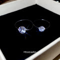 Clear Round Crystal Transparent Band Floating Finger Ring view 4