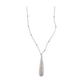 Silver Tone Pearl Pendant Layered Necklaces Statement Jewelry view 5