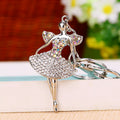 Jeweled Angel Character Keychains in Four Pictured Designs and Colors view 2
