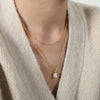 Gold Shell Pendant