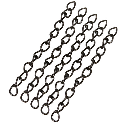 Yellow extender chain jewelry findings shown in a close-up product view