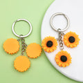 Sunflower and Flower Charm Keychains in 25 Pictured Variations for Bags and Keys view 3
