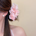 Fabric Flower Hair Claw Clips Sixty Assorted Styles view 11