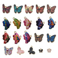 Antique Silver Butterfly Metal Charms with 27 Listed Options view 10