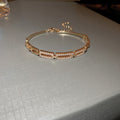 Four Mixed Crystal Bracelet Designs In Gold Tone Or Silver Tone view 6