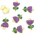 Pastel Tulip Enamel Charm Collection for Jewelry Making view 10