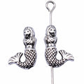 Mermaid Shaped Small Hole Bead for Jewelry Making Supplies view 4