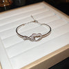 Silver Double Hearts