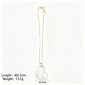 Four Shell Flower Wrapped Bead Natural Shell And Pearl Necklaces view 8