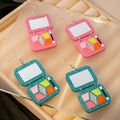 Glitter Eyeshadow Palette Mirror Drop Earrings Two Colors view 1