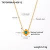 Gold Sunflower Necklace
