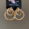 Gold Double Circle