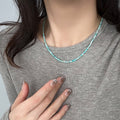Assorted Beaded Pearl Stone Necklaces Thirteen Styles view 7