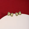 Yellow Bow Studs