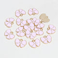 Small Enamel Bow Charms in Seven Color Styles for Jewelry view 2