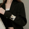 Silver Mirror Cuff