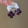 Purple Earrings
