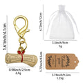 Graduate Diploma Scroll Enamel Charm Gold Lobster Clasp view 2