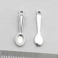Antique Silver Tableware Metal Charms with 16 Listed Options view 10