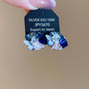 Blue Crystal Cluster
