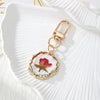 Red Flower Foil