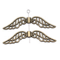 Openwork Double Wing Small-Hole Metal Bead in Three Finishes view 5