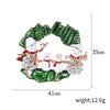 Santa Wreath