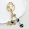 Gold Rhinestone Eye Set