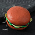 Mini Faux Burger Sandwich And Bread Roll Charm Pendants view 3
