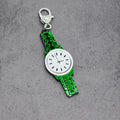 Mirror Acrylic Watch Bag Charms Heart Clasp 6 Colors view 7