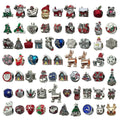 Metallic Snowflake and Christmas Tree Metal Beads with 58 Listed Options view 1