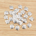 Made With Love Heart Alloy Charms in Two Finishes for Jewelry Making view 2